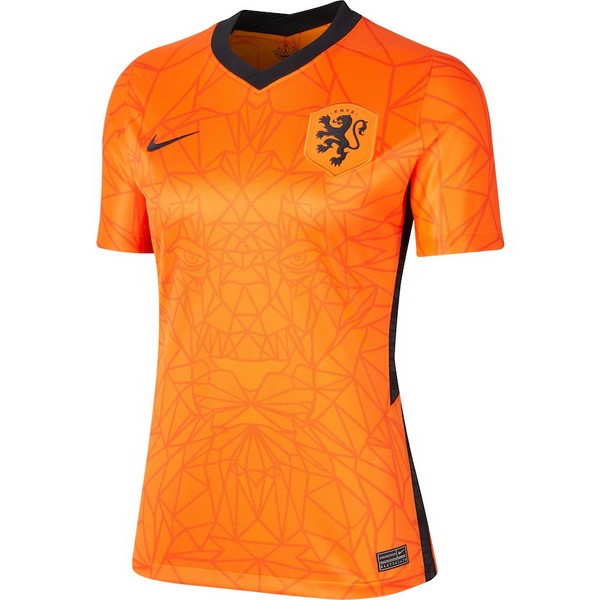 Camiseta Países Bajos Primera equipo Mujer 2020 Naranja